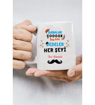 Dedeler Herşeyi Bilir Baskılı Bardak -2