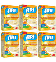 Arı Mama Sütlü Ballı İrmikli (Kahvaltı) Pirinç Unu 250 gr x 6 Adet