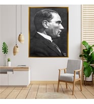 ÇERÇEVELİ ATATÜRK TABLO S539