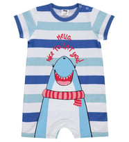 Civil Baby Nice To Eat You Baskılı 6-18 Ay Tulum - Beyaz