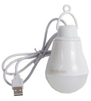 Powermaster PM-12765 5W 6V USB Kablolu 1 m LED Ampul Beyaz