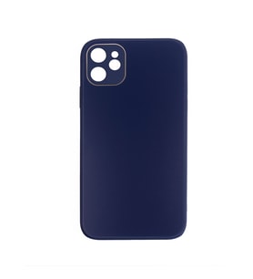 ScHitec Deluxe İphone 12 Mat Kılıf Lacivert