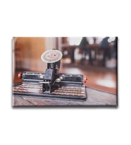 Antika Daktilo  Canvas Tablo BJY116