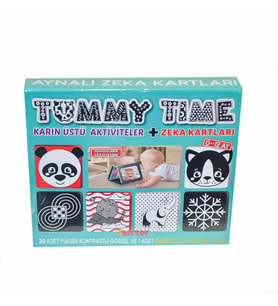 Nessiworld 2304 Tummy Time Aynalı Zeka Kartı - Dıy Toy