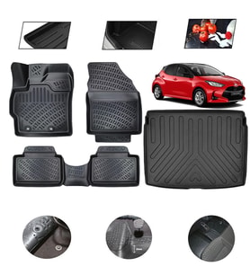 Toyota Yaris 2022 Model 4D Bagaj Paspas Set