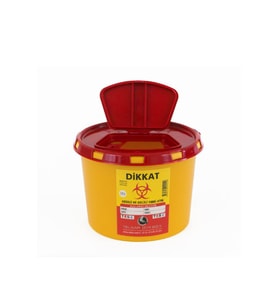 Sağlık ve hijyen için 1,2 L Tıbbi Atık Kovası, pratik kullanım