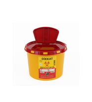 Sağlık ve hijyen için 1,2 L Tıbbi Atık Kovası, pratik kullanım