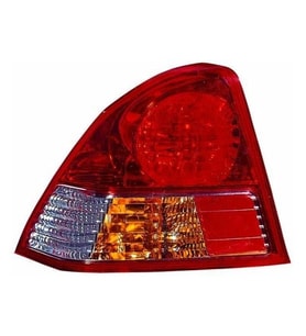 Honda Civic Arka Stop Sedan Nikelaj Sağ 2003-2005 (Oem No:  33501S5B003)