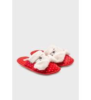 Twigy Tw Bunny Ev Terlik Kız Çocuk TERLİK CC0121 (Kırmızı)