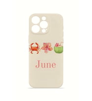 iPhone 15 Pro Vorian İnce Kamera Korumalı Mika Kılıf June Seaside