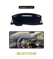 RENAULT Clio 5TORPİDO KORUMA HALISI SİYAH KENAR
