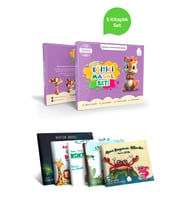 3-6 Yaş Eğitici Masal Seti (5 adet kitap) (Krem)