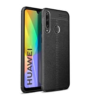 Lexroo Huawei P40 Lite E Kılıf Niss Silikon Kılıf - Siyah