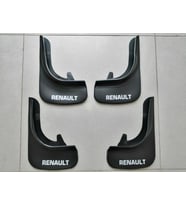 Renault Tüm Modellere Uygun Paçalık Ön-Arka Takım Tozluk Çamurluk (Siyah - Beyaz)
