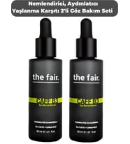 the fair. Nemlendirici, Aydınlatıcı Yaşlanma Karşıtı 2'li Göz Bakım Seti
