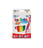Carioca Joy Süper Yıkanabilir Keçeli Boya Kalemi 12 Renk 