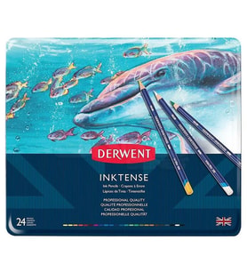 Derwent Inktense 24lü Sulu Boya Kalem Seti 0700929
