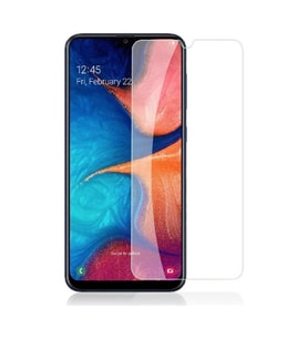 Samsung Galaxy A20E Uyumlu Ekran Koruyucu Yeni Nesil HD Kalite Kırılmaz Cam (Renksiz)