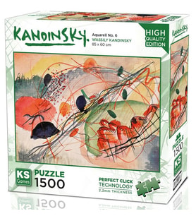 KS Games 1500 Parça  Aquarell no 6 Puzzle