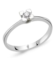 Romeo Pırlanta 0.22 Ct Tektaş Yüzük RM20042 (Çok Renkli)