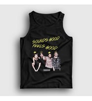 Presmono Unisex Siyah Band 5 Seconds Of Summer Atlet 78718tt