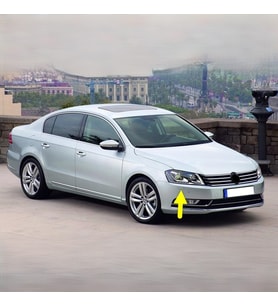 VW Passat B7 2011-2014 Far Yıkama Motor Kapağı Ön Sağ 3AA955110