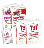 TYT Matematiğin Kara Kutusu 1. ve 2. Cilt ve Geometri -AYT Matematik 4lü Çıkmış