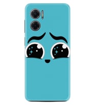 Xiaomi Redmi Note 11E Kılıf Resimli Desenli Silikon Platinium Series Üzgün 1853