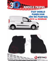 Fiat Doblo Panelvan 2015 Ve Sonrası 3D Paspas Takımı Bizymo