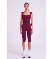 Büzgü Detaylı Odaly Bluz Bordo