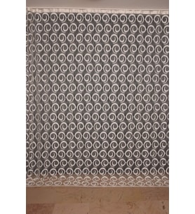 VAKKO  MODEL KREM RENK İP PERDE HAZIR DÜĞMELERİ DİKİLMİŞ İP PERDE 300*270 cm