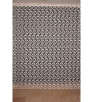 VAKKO  MODEL KREM RENK İP PERDE HAZIR DÜĞMELERİ DİKİLMİŞ İP PERDE 300*270 cm