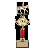 ODAK KUPA - Figürlü Kupalar - At / Binici Figürlü Kupalar FG-054 C - 40 cm