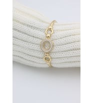 STİL İNCİSİ/ XUPING JEWELRY DAİRE ZİRKON TAŞLI KELEPÇE