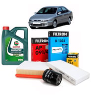 FİAT MAREA 1.6 16V YAĞ BAKIM SETİ FİLTRON MARKA FİLTRELER VE MGNATEC 10W 40