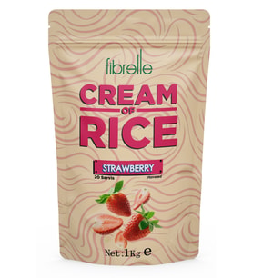 Fibrelle RİCE CREAM STRAWBERRY ( ÇİLEK ) 1 Kg