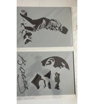 Büyük Boy Kemal Atatürk Stencil Kalıp 2 Adet Birden