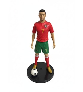 Cristiano Ronaldo Portekiz Standlı Figürü 20 Cm