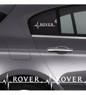Rover 416 İçin Uyumlu Aksesuar Oto Ritim Sticker 2 Adet 20*9 Cm
