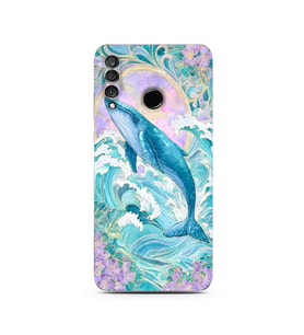 Huawei P30 Lite Uyumlu Baskılı Yumuşak Silikon Şeffaf Telefon Kılıfı