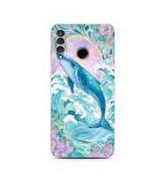 Huawei P30 Lite Uyumlu Baskılı Yumuşak Silikon Şeffaf Telefon Kılıfı