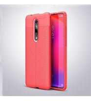 Xiaomi Mi 9T Kılıf Pu-Deri Leather Pu Serisi Esnek Soft Ultra Protection (Kırmızı)