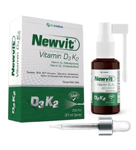 Newvit Vitamin D3K2 Sprey 30 ml