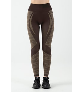Maraton SlimFit Kadın    Kahverengi Tayt 812081