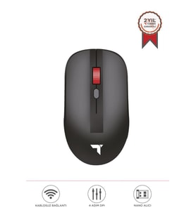 Torima TM-18 Siyah Kablosuz Mouse Fare