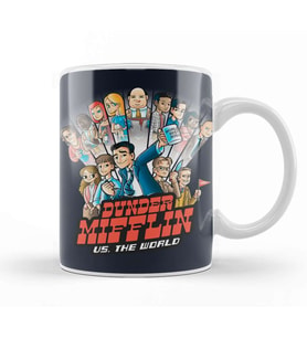 Dunder Mifflin Vs The World The Office Kupa Bardak Porselen