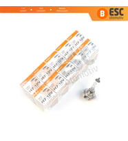 Kısa Uzun Far Sis Lambası için 10 Adet OSRAM ORIGINAL 64210 H7 12V 55W PX26d Halojen H7 Far Ampulü