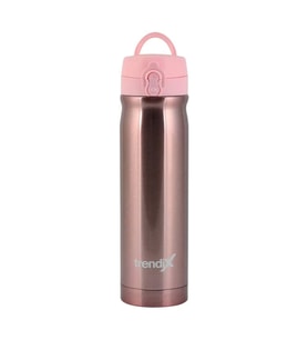 TRENDIX ÇELİK İÇLİ MATARA (TERMOS) 500ML. PASTEL PEMBE