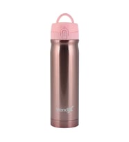 TRENDIX ÇELİK İÇLİ MATARA (TERMOS) 500ML. PASTEL PEMBE