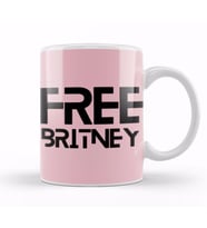 Free Britney Free Britney Spears 2022 Kupa Bardak Porselen